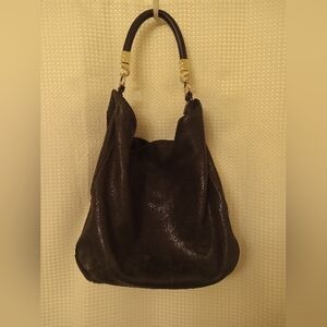 YSL Roady Leather Hobo Bag